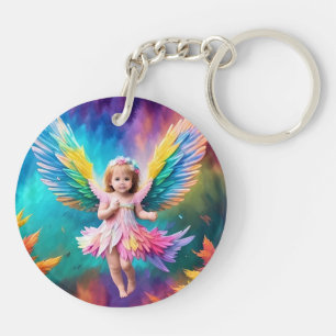 Schattigee Baby Angel Wings Art-38424 Sleutelhanger