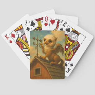 Schattigee baby Big Eye Hippogriff Grappige Fantas Pokerkaarten