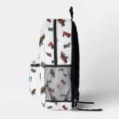 Schattigee  Baby Boy Luiertas Bedrukte Rugzak (Rechts)