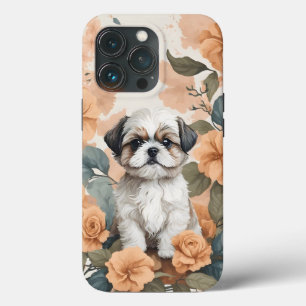 Schattigee Baby Dieren - Shih Tzu Puppy iPhone 13 Pro Hoesje