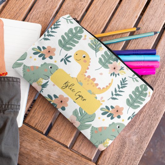 Schattigee Baby Dinosaurs Custom Kinderen Etui