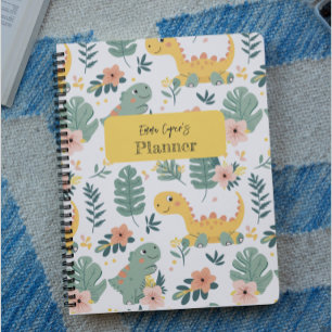 Schattigee Baby Dinosaurs Custom Kinderen Planner