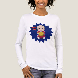 Schattigee baby dragen football speler outfit Tri-Blend shirt