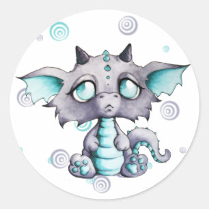 Schattigee Baby Dragon Sticker