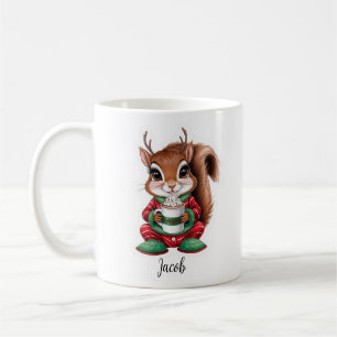 Schattigee baby eekhoorn kerstvakantie Mok