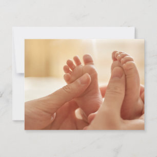 Schattigee Baby feties! neutraal briefkaart