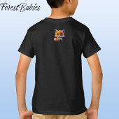 Schattigee Baby Fox kinder Wildlife Dierlijke Cart T-shirt