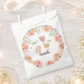 Schattigee Baby Giraffe Waterverf Handgeschilderd Bedankzakje (Geknipt)