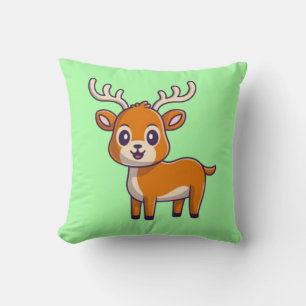 Schattigee Baby Herten Cartoon-23501 Kussen