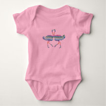 Schattigee Baby Jersey Bodysuit met een afbeelding