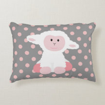 Schattigee Baby Lamb en Polka Dots