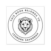 Schattigee Baby Lion Dit boek hoort bij de naam va Zelfinktende Stempel (Design)