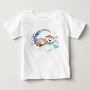 Schattigee Baby-otter op de maan