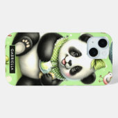Schattigee Baby Panda Case-Mate iPhone Case (Achterkant (horizontaal))