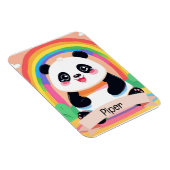 Schattigee Baby Panda Rainbow Magneet (Rechterzijde)