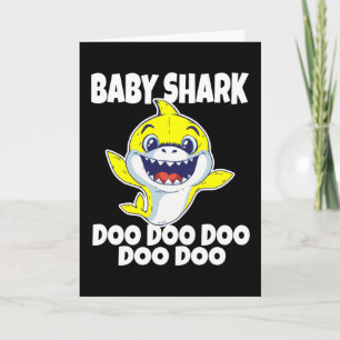 Schattigee Baby Shark Doo Doo Doo Kaart