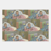  Schattigee Baby Spelen in Wieg, Kind Nap Time Inpakpapier Vel (Voorkant 3)