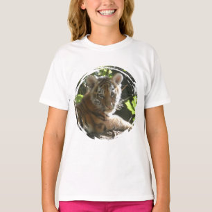 Schattigee Baby Tiger Kinder T-shirt