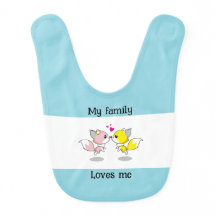 Schattigee Baby vossen zoenen w / Tiny Hearts