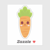 Schattigee Baby Wortel Sticker (Vel)
