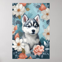 Schattigee babydieren | Husky Puppy