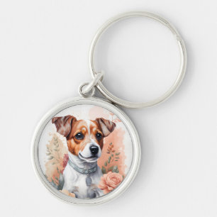 Schattigee babydieren Jack Russell Terrier Puppy Sleutelhanger