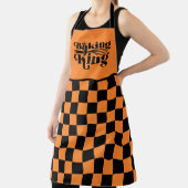 Schattigee Baking King woordkunst Schort (Insitu)