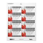 Schattigee Bakkerij Cafe Zakelijke Verzendadres La Etiket (Full Sheet)