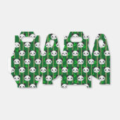 Schattigee Bamboo Panda Patroon Custom Bedankdoosjes (Uitgevouwen)