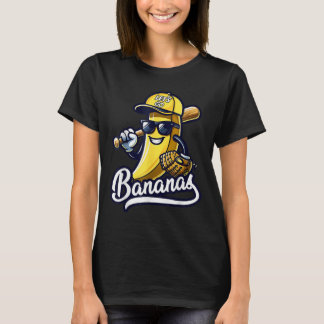 Schattigee Bananen Trotse Naam Grafische Bananen L T-shirt