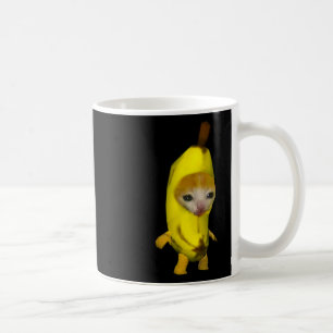 Schattigee bananenkat Happy Bananacat Meme Kitty C Koffiemok
