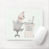 Schattigee Bat Desk Muismat (Met muis)