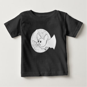 Schattigee Bat en Moon Halloween