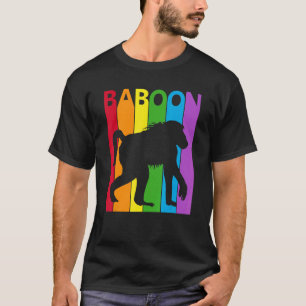 Schattigee baviaan kostuum baviaan dier t-shirt