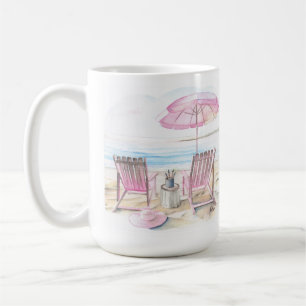 Schattigee Beach Art Coffee Mugs Koffiemok