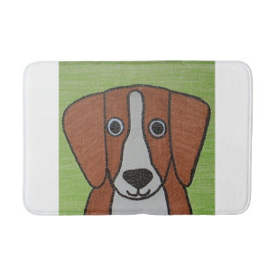 Schattigee Beagle badmat