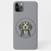 "Schattigee Beagle Dog Phone Case voor iPhone 11 P (Achterkant)