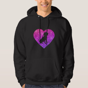 Schattigee Beagle Heart Dog voor meisjes Tiener en Hoodie