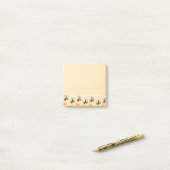 Schattigee bee 3 "x3" post-it notities post-it® notes (Op bureau)