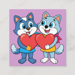 Schattigee beestkoppels informatiekaartje