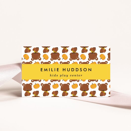 Schattigee Beren, Kinder Play Center, Activity Cen Visitekaartje