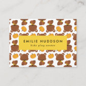 Schattigee Beren, Kinder Play Center, Activity Cen Visitekaartje (Voorkant)