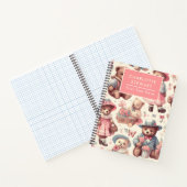 Schattigee Beren Naadloos Notitieboek (Binnen)