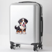 Schattigee Berner Mountain Puppy Dog Sticker (Koffer)