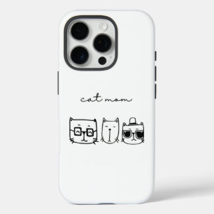 Schattigee bescherming voor kattenliefhebbers iPhone 16 pro hoesje