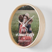 Schattigee BESTE MUMMY OOIT Hart Moederdag Foto (Hoek)