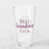  Schattigee beste oma ooit Glas (Achterkant)