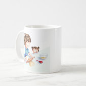 Schattigee beste vader dochter koffiemok (Voorkant links)