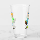 Schattigee beste vrienden Glass Glas (Rechts)