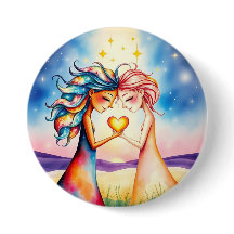 Schattigee Besties Button